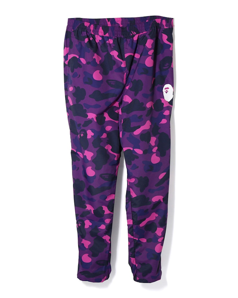 BAPE Color Camo Track Pants Paars