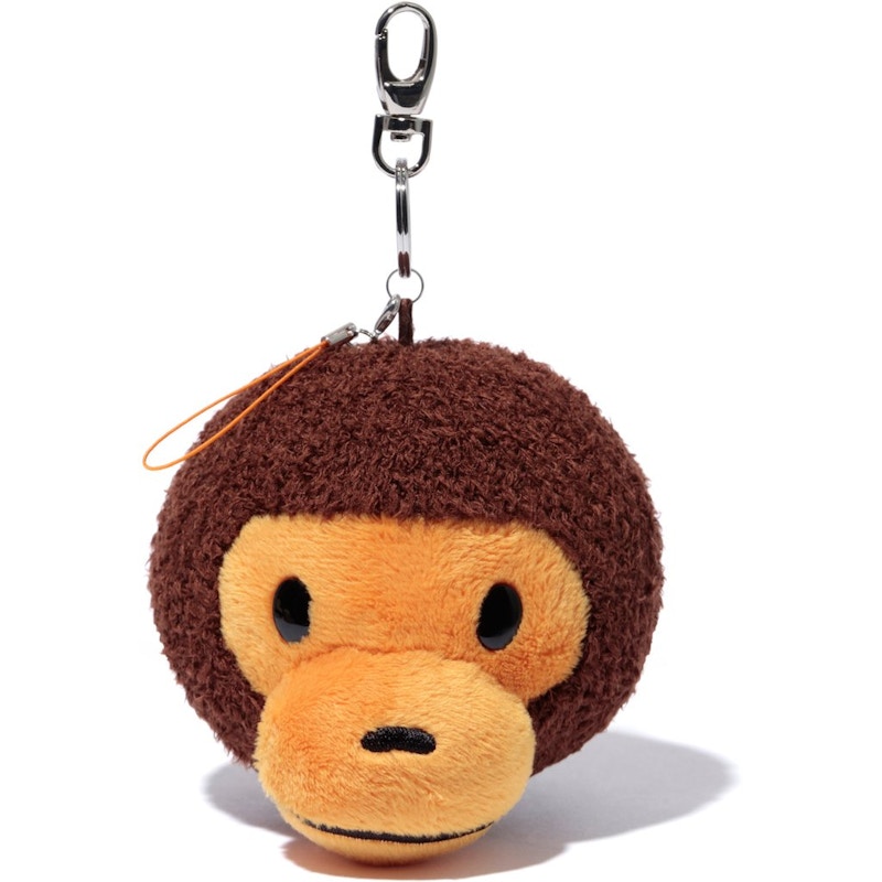 BAPE Keychain Fc Plush Milo Bruin