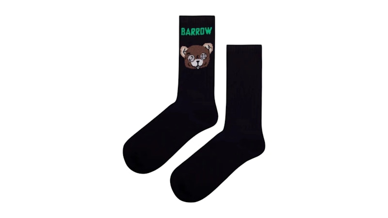 Barrow Basic Logo Socks Zwart