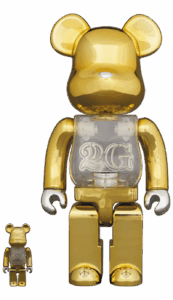 Bearbrick 2G Reverse 100% & 400% Set