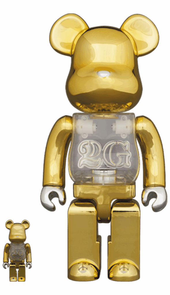Bearbrick 2G Reverse 100% & 400% Set