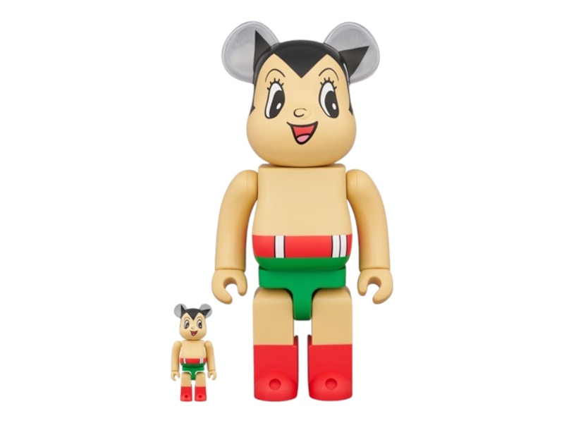 Bearbrick Astro Boy First Book Release Ver. 100% & 400% Set
