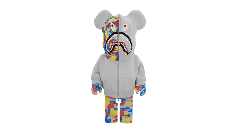 Bearbrick BAPE CAMO SHARK MCT 30th ANNIV. 1000%