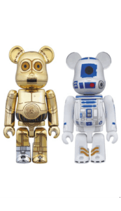 Bearbrick C-3PO & R2-D2 2 Pack 100% Multi