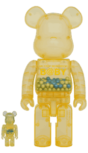 Bearbrick MY FIRST B@BY INNERSECT 2020 100% & 400% Set
