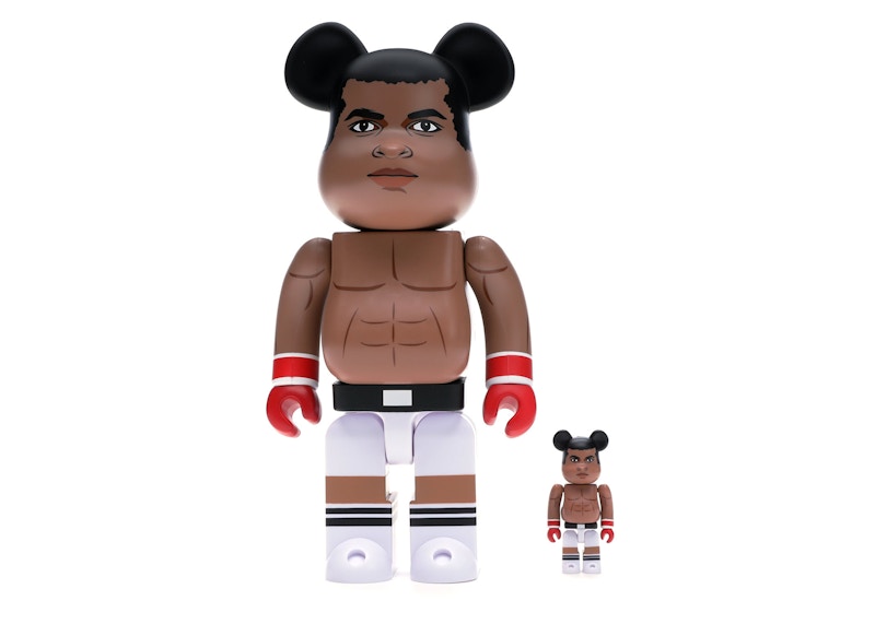 Bearbrick Muhammad Ali 100% & 400% Set