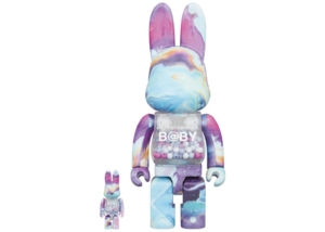 Bearbrick My First Rabbrick Baby Marble Ver. 100% & 400% Set Multi