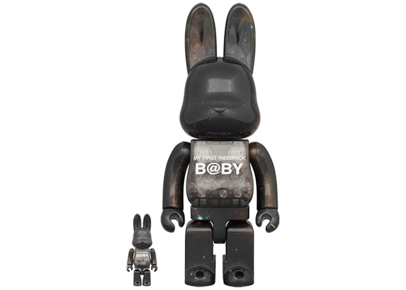 Bearbrick My First Rabbrick Baby Space Ver. 100% & 400% Set