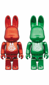 Bearbrick Rabbrick CHROME 100% Set