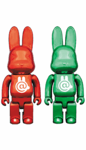 Bearbrick Rabbrick CHROME 400% Set
