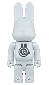 Bearbrick Rabbrick CHROME 400%