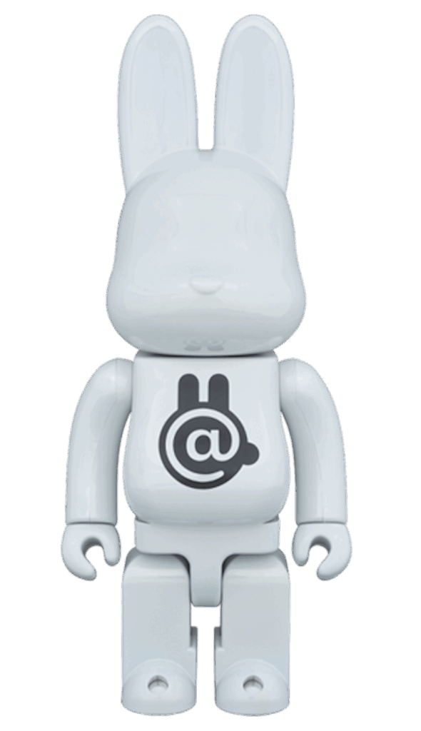 Bearbrick Rabbrick CHROME 400%