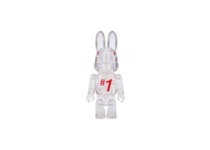Bearbrick Rabbrick Fragment Clear 100%