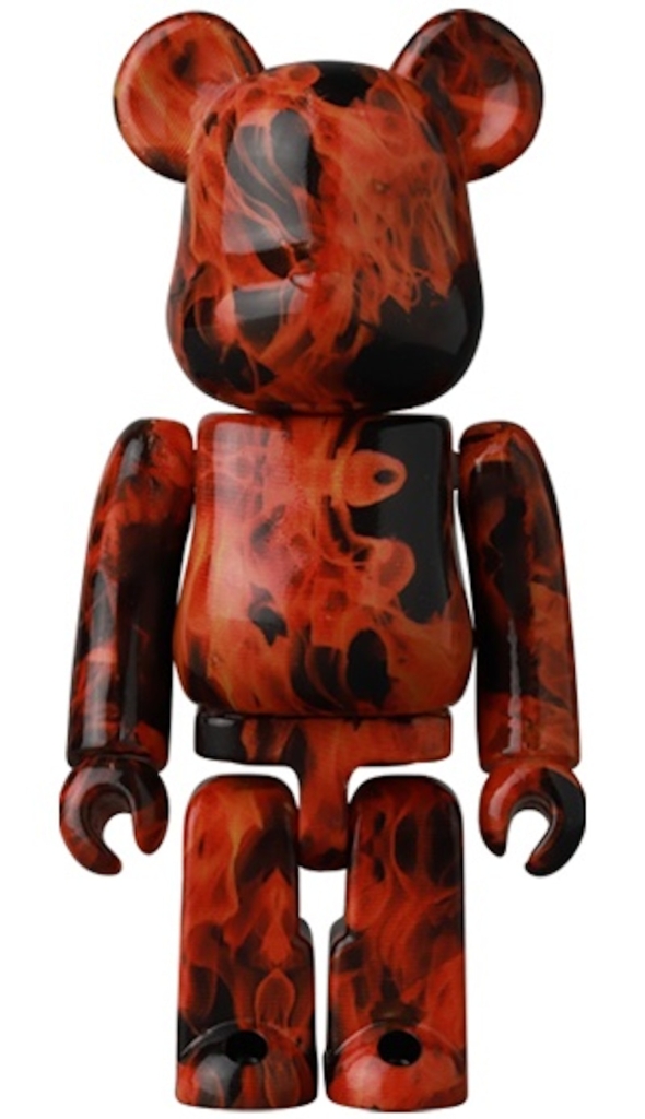 Bearbrick Series 44 Flame Pattern 100%