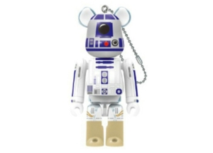 Bearbrick Star Wars Keychains R2-D2 100%
