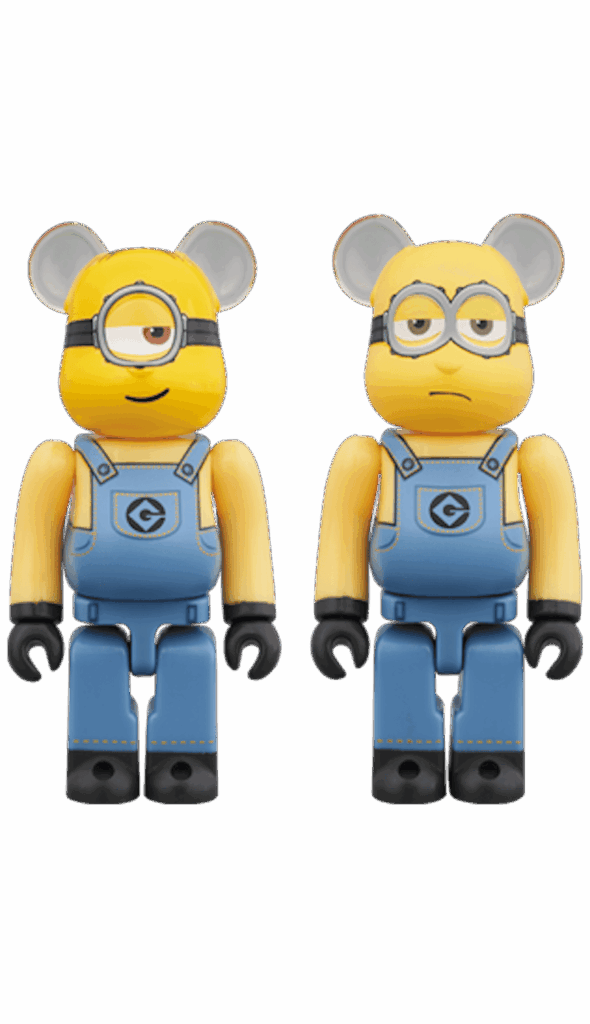Bearbrick Stuart & Kevin 100% Set