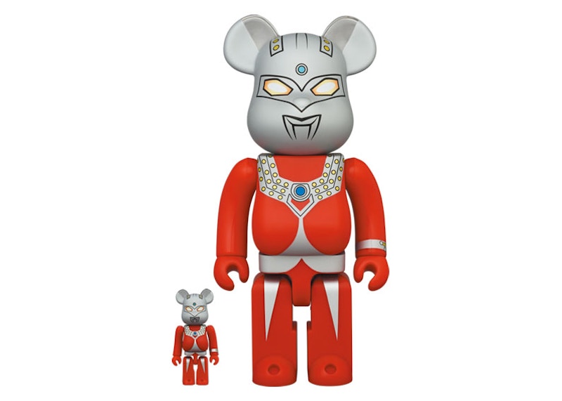 Bearbrick Ultraman Taro 100% & 400% Set