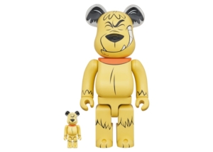 Bearbrick Wacky Races Muttley 100% & 400% Set