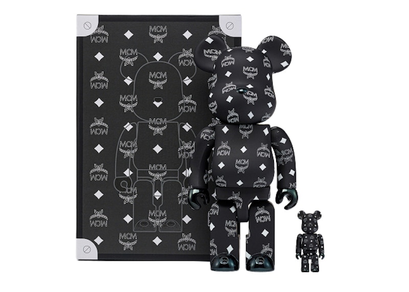 Bearbrick x MCM 100% & 400% Set