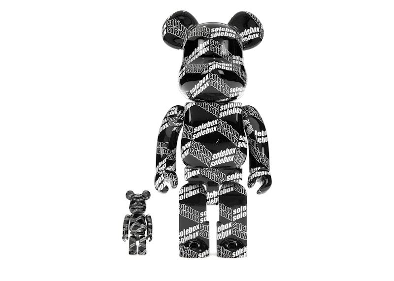 Bearbrick x Solebox Pattern 100% & 400% Set