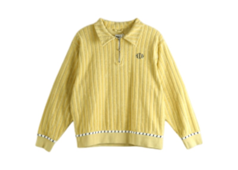 Bode Croquet Ground Pullover Groen