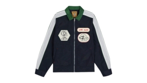Brain Dead Meltdown Racing Jacket Blauw