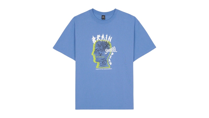 Brain Dead Ringing Ear T-Shirt Blauw