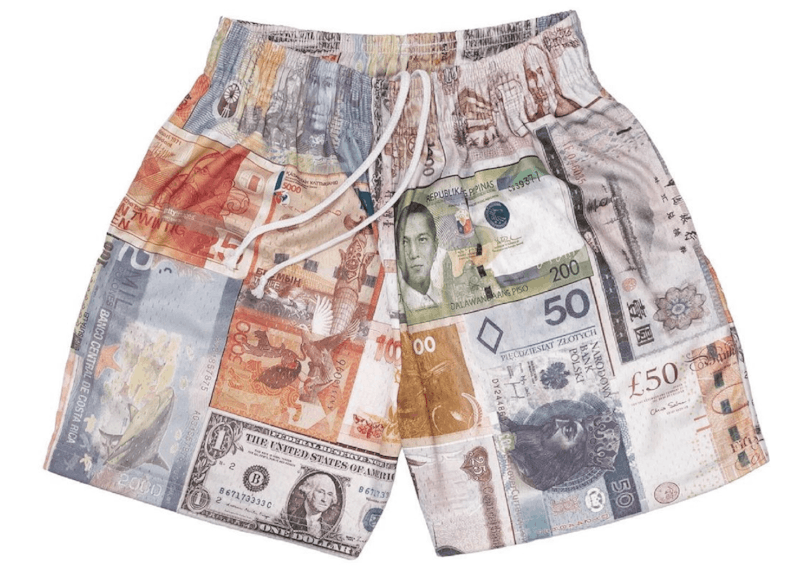 Bravest Studios Money Shorts Multi Multicolor