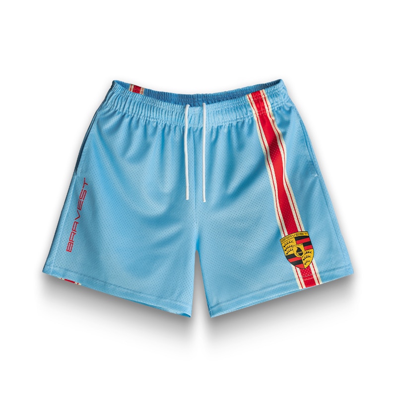 Bravest Studios Racing Shorts Blauw