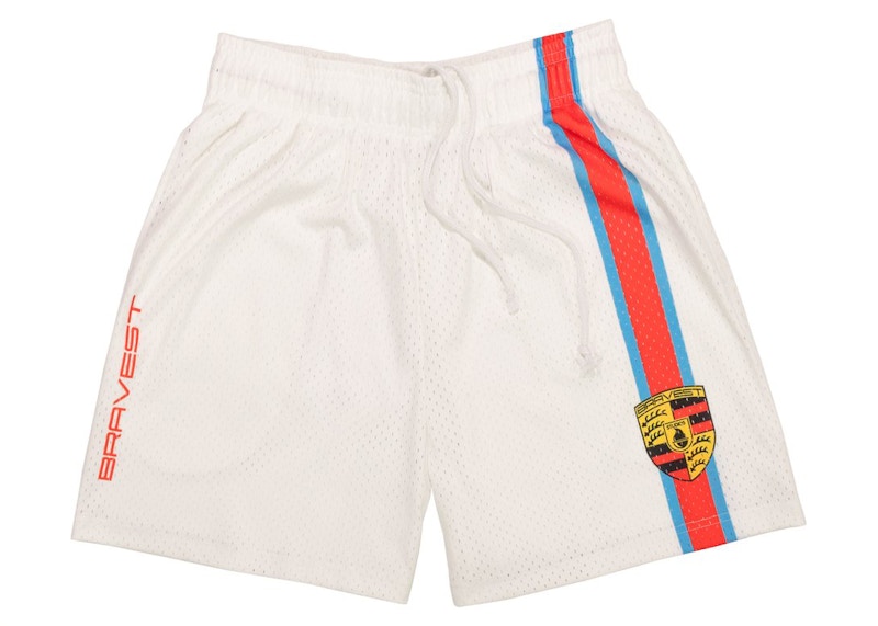 Bravest Studios Racing Shorts Creme
