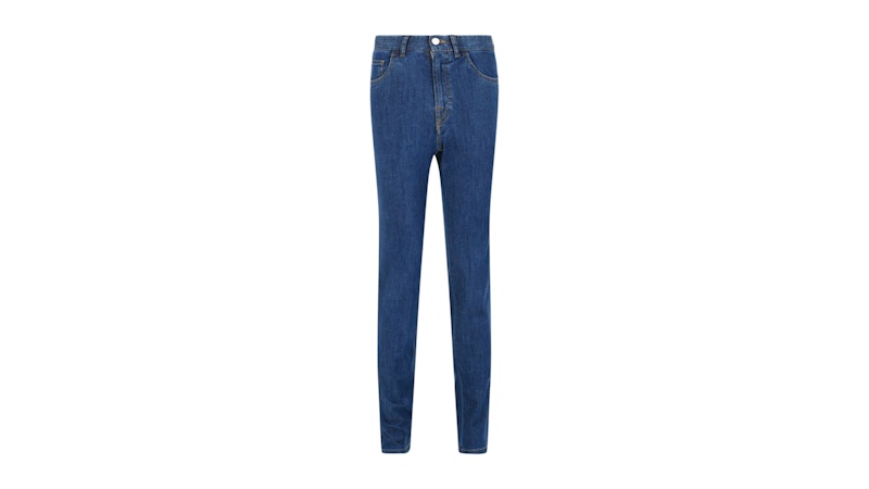 Brioni Mid-Rise Jeans Bluette