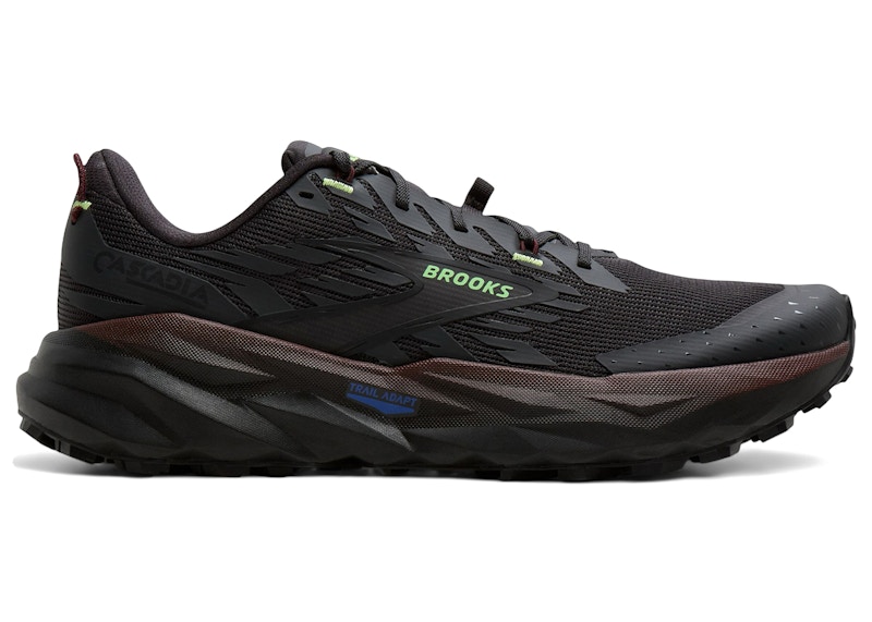 Brooks Cascadia 19 Phantom Rum Raisin Groen