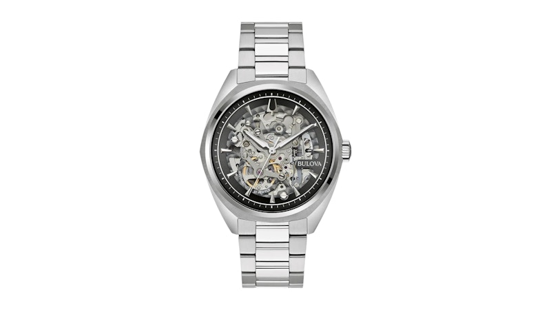 Bulova Skeleton 96A293 Stainless Steel
