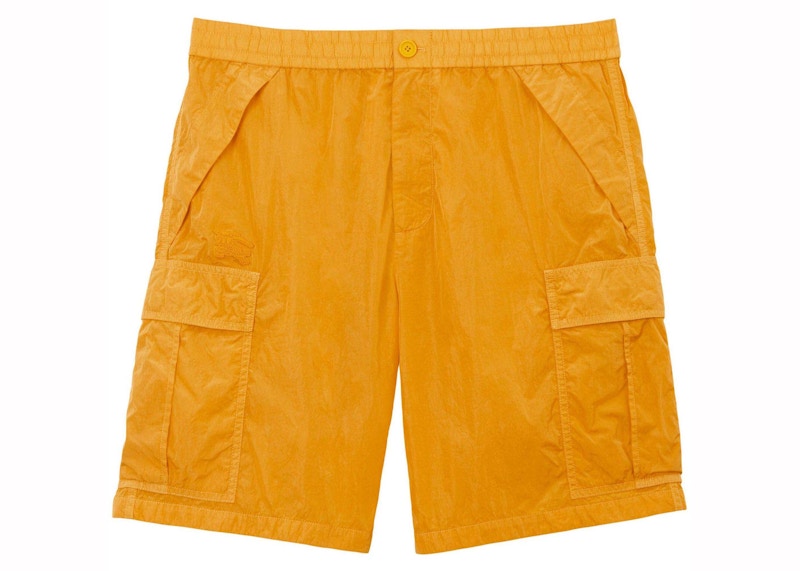 Burberry Capleton Cargo Shorts Geel