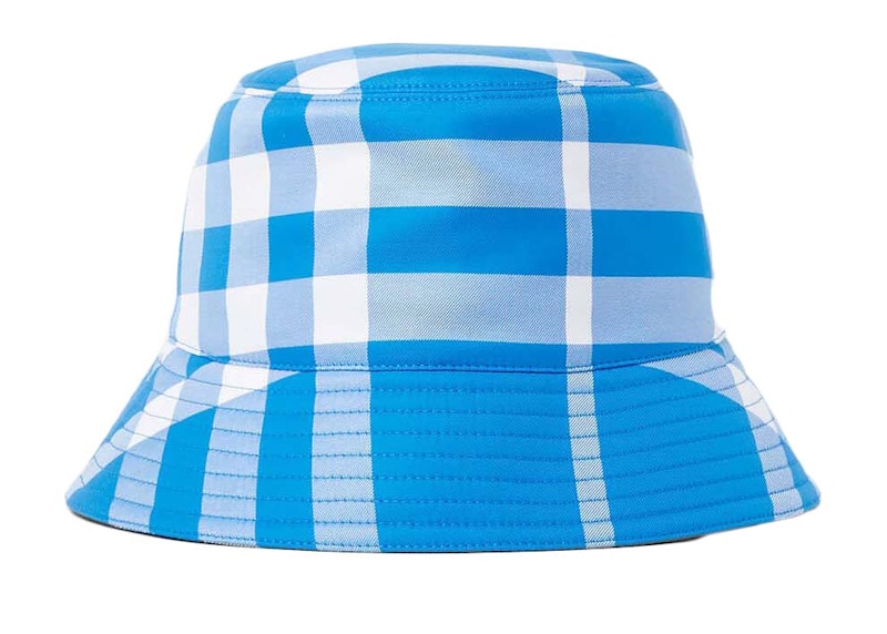 Burberry Check Baseball Cap Blauw