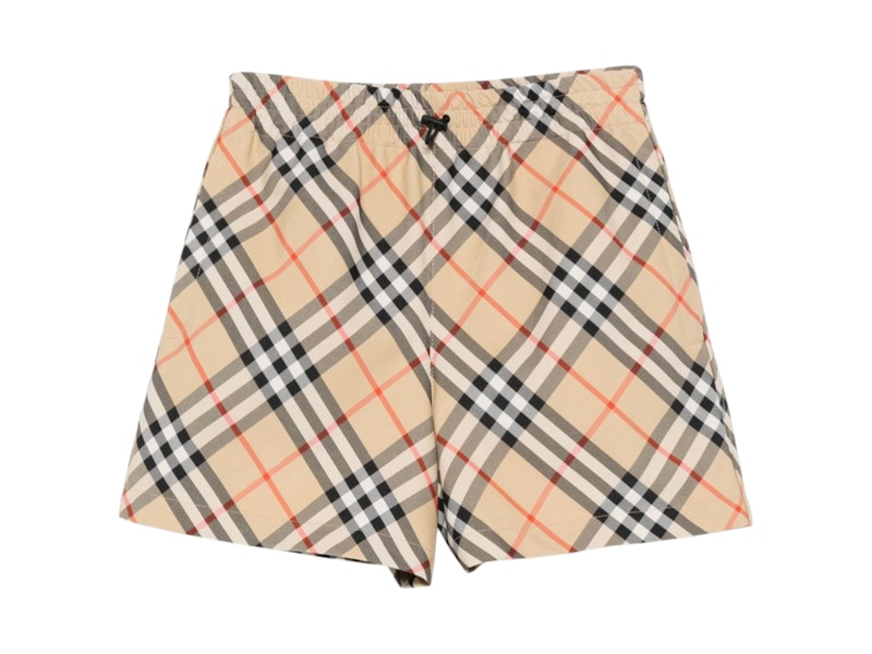 Burberry Shorts Ip Sand Check