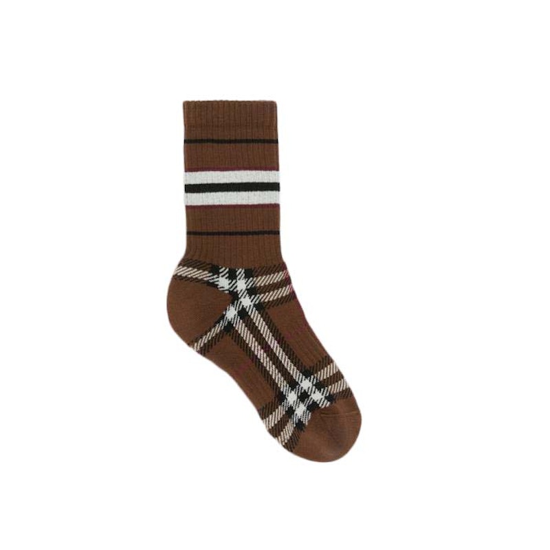 Burberry Check Socks Bruin