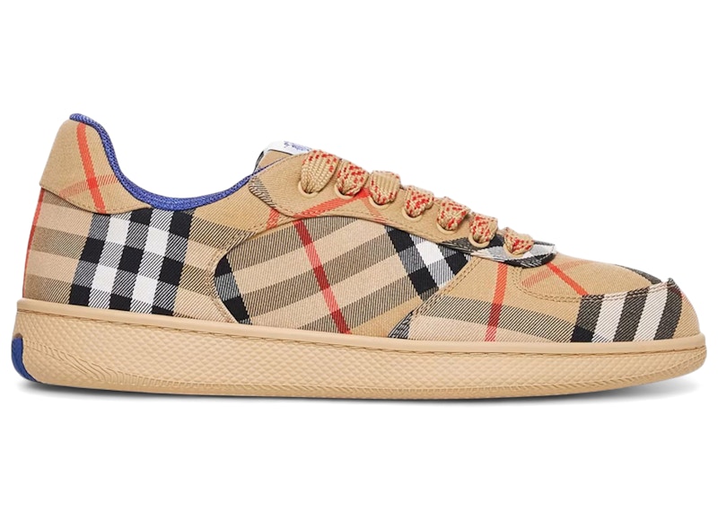 Burberry Terrace Sneakers Sand Check