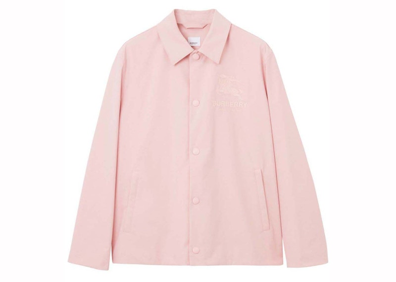 Burberry Embroidered Ekd Logo Jacket Roze