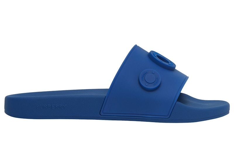 Burberry Logo Slide Blauw