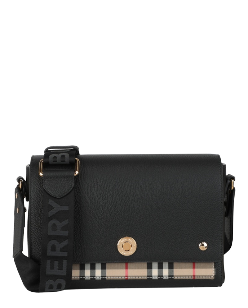 Burberry Medium Note Bag Zwart