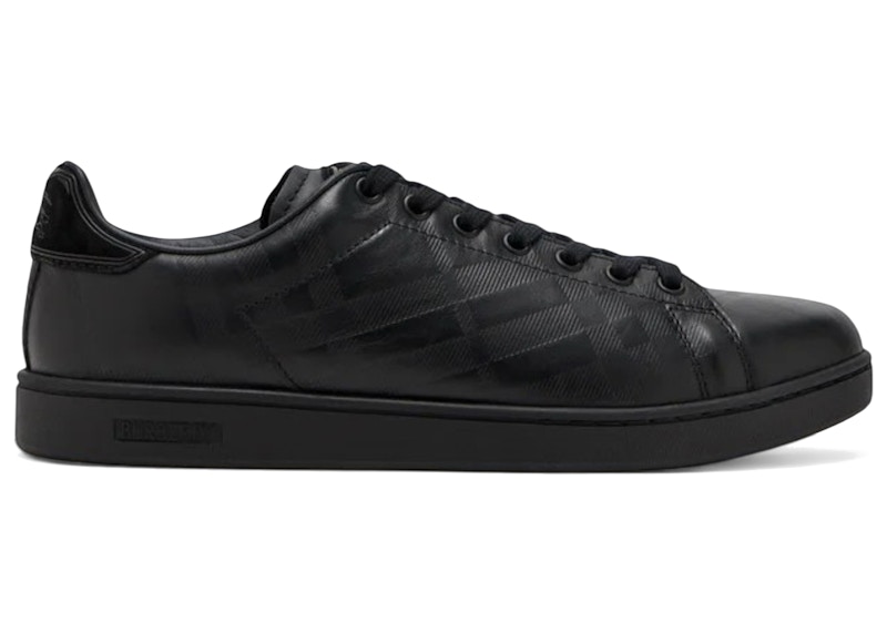 Burberry Set Sneakers Embossed Check Zwart