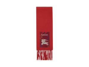Burberry Solid Label Scarf Rust