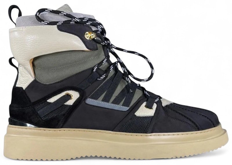 Buscemi Duck Boot Trio Zwart