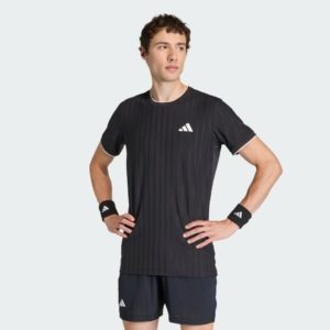 CLIMACOOL FREELIFT PRO TENNIS-T-SHIRT Zwart