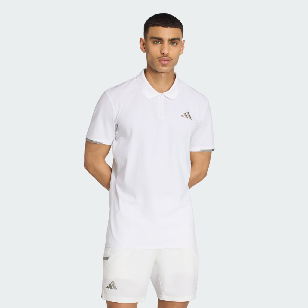 CLIMACOOL+ FREELIFT PRO TENNISPOLO Wit