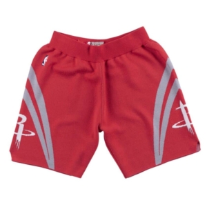 CLOT x Mitchell & Ness Rockets Knitted Shorts Rood
