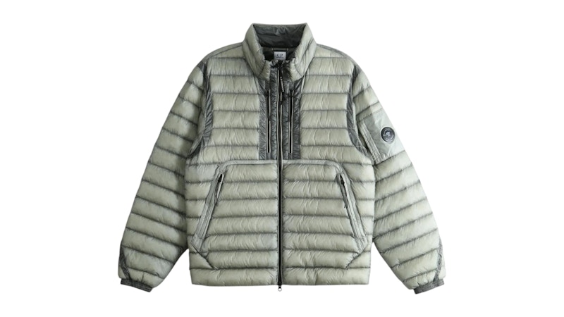 C.P. Company D.D. Shell Lens Down Jacket Flint Grijs