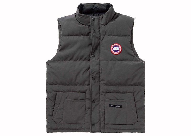 Canada Goose Freestyle Crew Vest Graphite Zilver