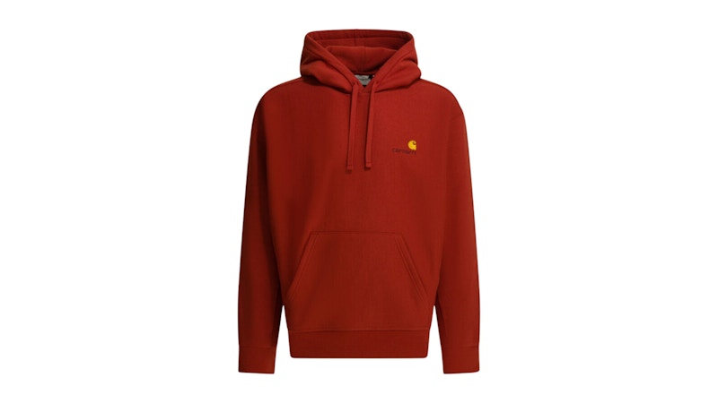 Carhartt American Script Hoodie Rood